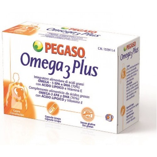 OMEGA 3 PLUS 40CPS PEGASO