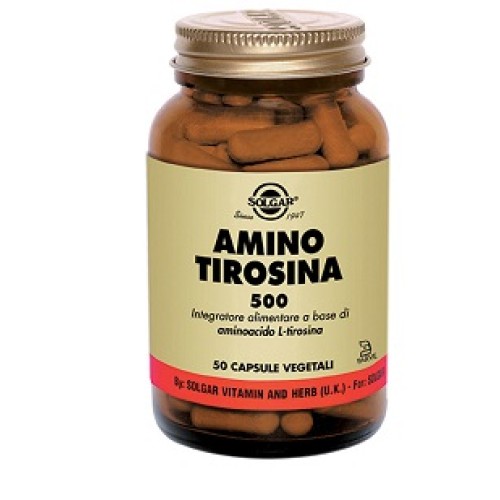 AMINO TIROSINA 500 50CPS SOLGAR