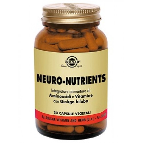 NEURO NUTRIENS 30 Cps SOLGAR