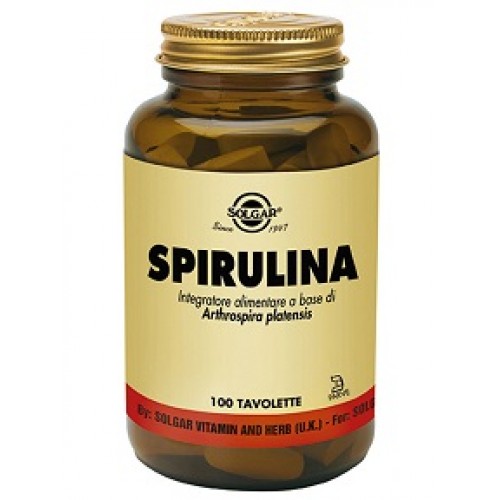 SPIRULINA 100TAV SOLGAR