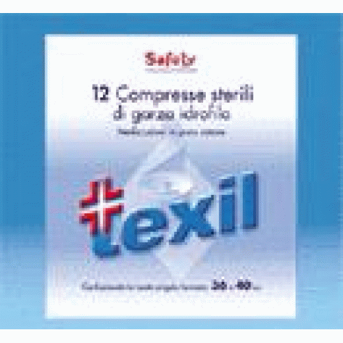 GARZE TEXIL STER 10X10X100 SAF