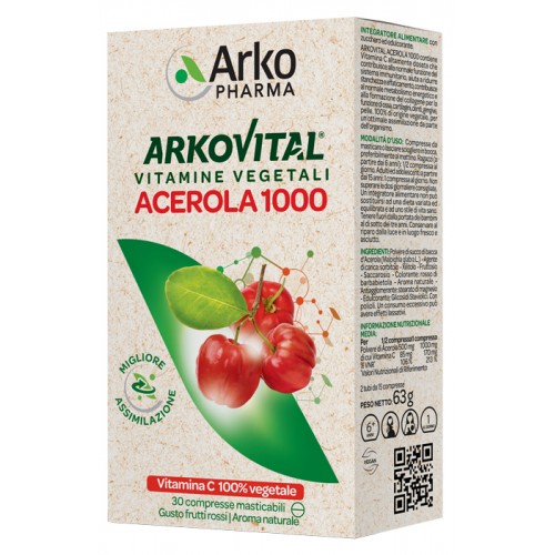 ARKOCAPSULE-ACEROLA 1000 X 30CPR