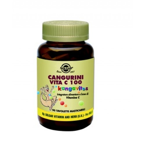 CANGURINI Vit C 100mast.SOLGAR