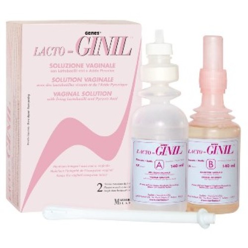 LACTO GINIL Sol.Vag.2x140ml