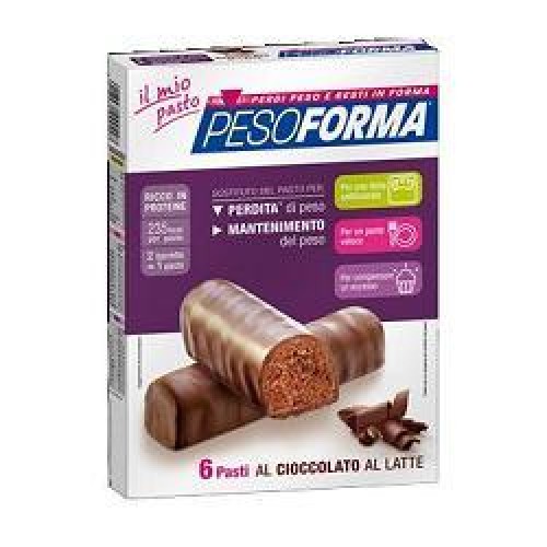 PESOFORMA BAR CIOCC LATTE 12PZ