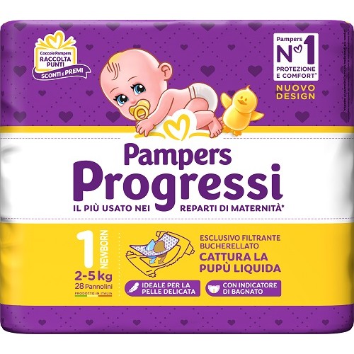 PAMPERS PROGRES NEWBOR 28PZ 3586