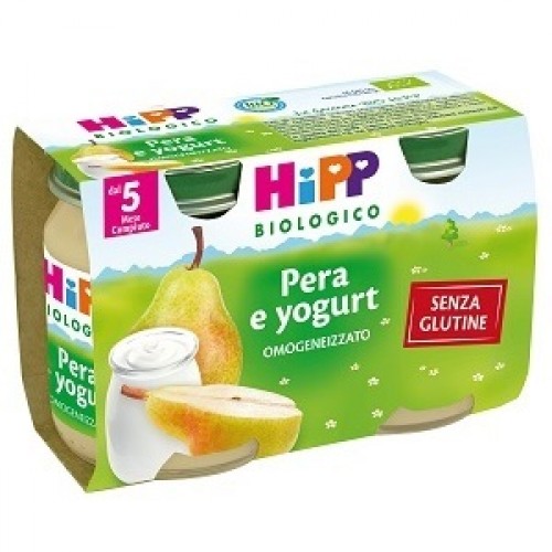 HIPP MERENDA PERA YOGURT 2X125G