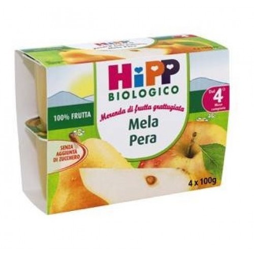 HIPP GRATTUGIA MELA PERA 4X100G