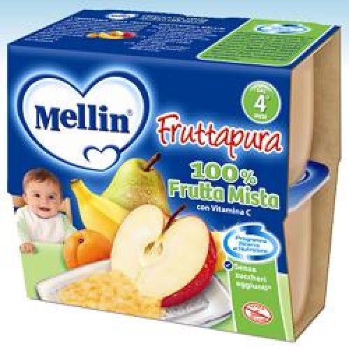 MELLIN Fr.Pura Fr.Mista 4x100g