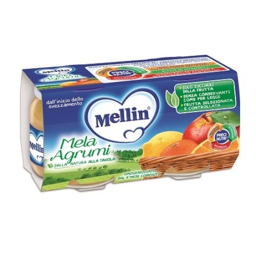 OMO MELLIN Mela+Agrumi 2x100g