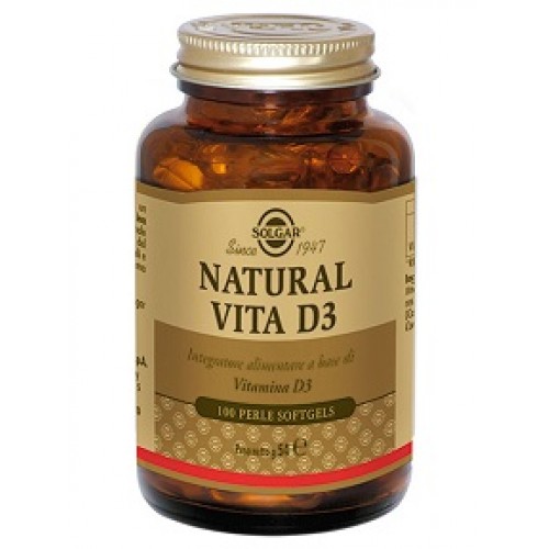 NATURAL VITA D3 100PRL SOLGAR