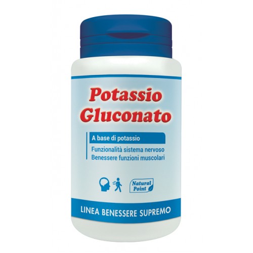 POTASSIO GLUCON 90CPR NAT/POINT