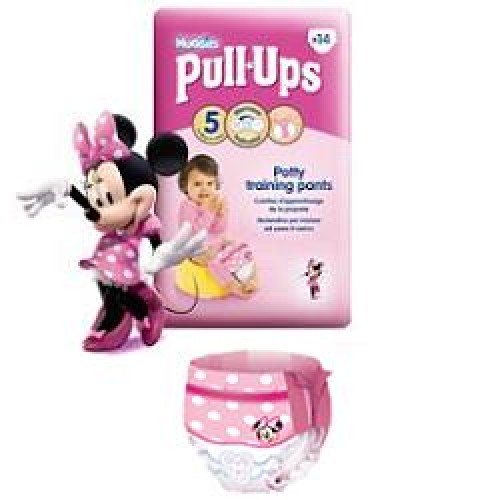 HUGGIES PUL UPS GIR M 11-18K 14P