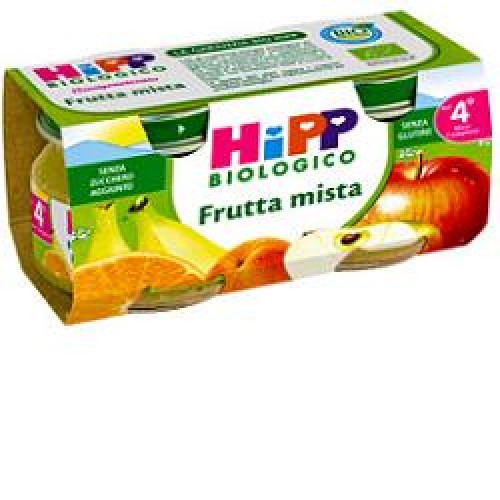 HIPP OMO FRUTTA MISTA 2X80