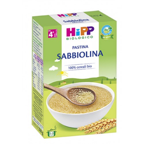 HIPP PASTINA SABBIOLINA 320G