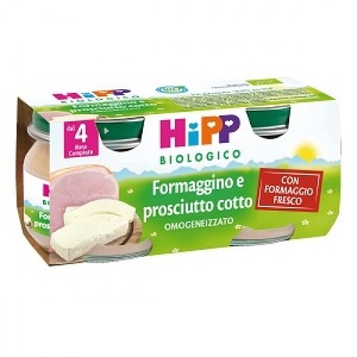 HIPP FORMAGGINO PROSCIUTTO 2X80