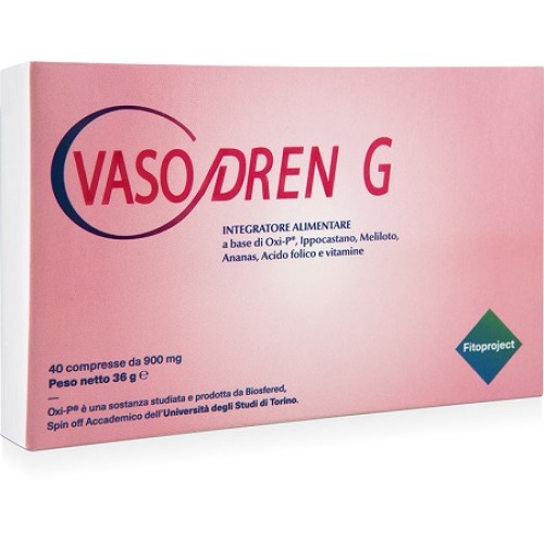 VASODREN G 40CPR 500MG