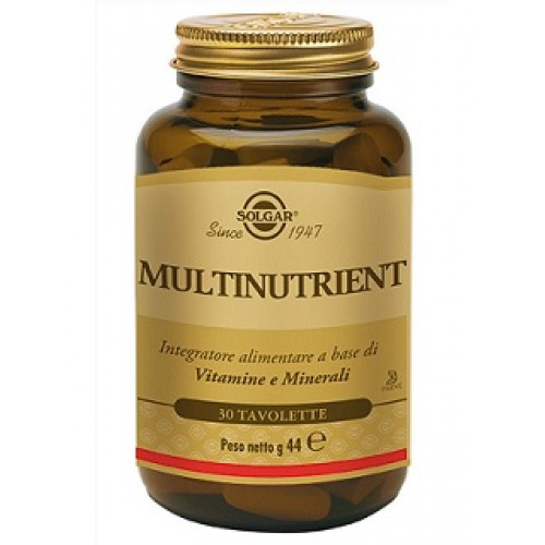 MULTINUTRIENT 30TAV SOLGAR