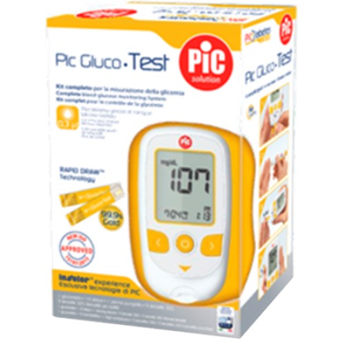 PIC GLUCO-TEST Kit Completo