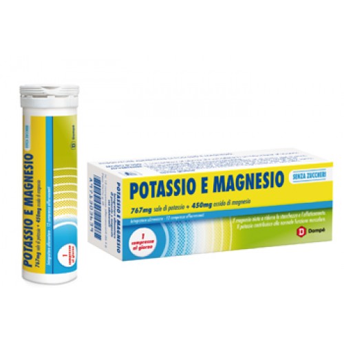 POTASSIO+MAGNESIO 12CPR S/Z BRAC