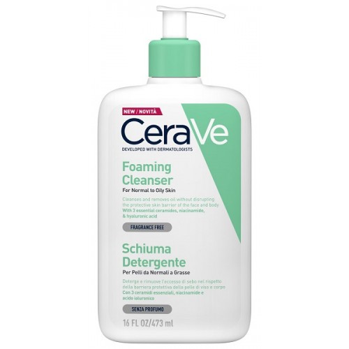 CERAVE SCHIUMA DET VISO 473ML