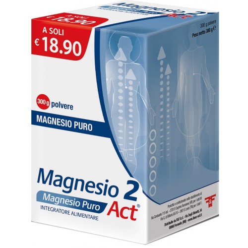 MAGNESIO 2 ACT MG PURO 300G