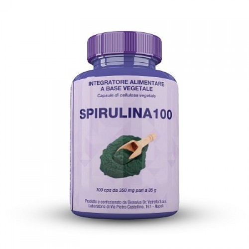 SPIRULINA 100 100 Cps BIOSALUS