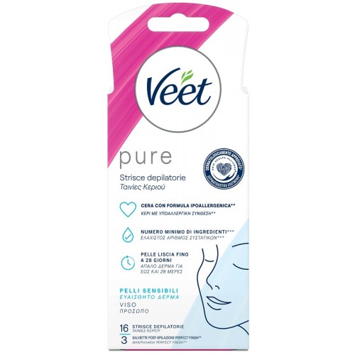 VEET Strisce Viso 16pz