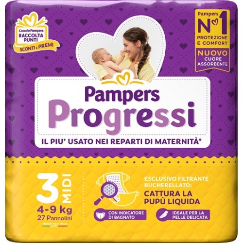 PAMPERS PROG.N/Baby 4-9 27pz3