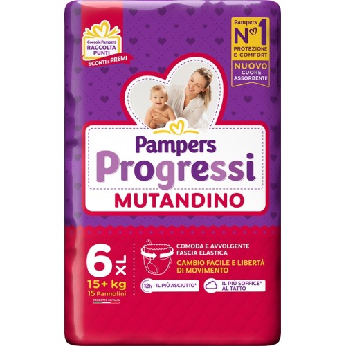 PAMPERS PROG.Mut.XL 15pz