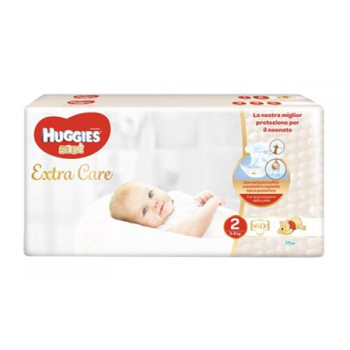 HUGG.Extra Care 3/6kg 2 40pz