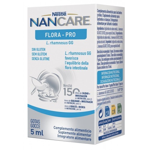 Nestlé Nancare Flora-pro Integratore Pediatrico Per Lattanti E Bambini Dalla Nascita Flacone 5ml