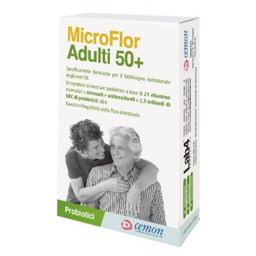 MICROFLOR*Adulti 50+ 30 Cps