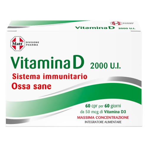 MATT PHARMA Vitamina D 60Cpr