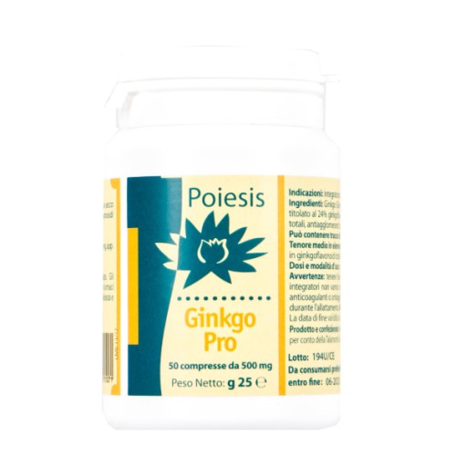 GINKGO PRO POIESIS 50Cpr GINKGO PRO POIESIS 50Cpr