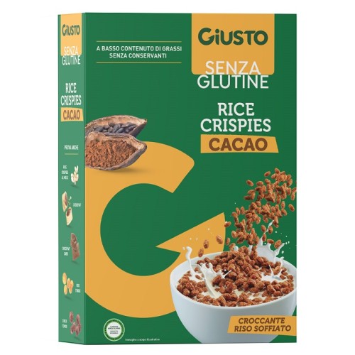 GIUSTO S/G Rice Crisp.Cacao