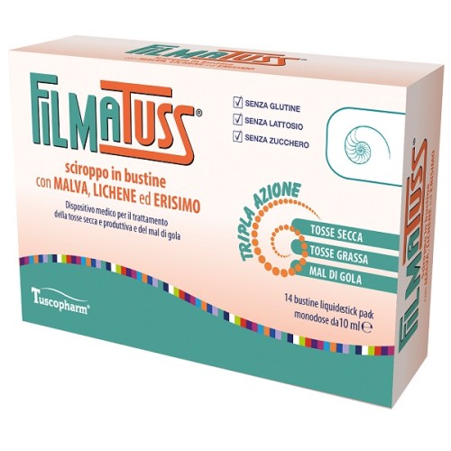 FILMATUSS Sciroppo 14Bust.10ml FILMATUSS Sciroppo 14Bust.10ml