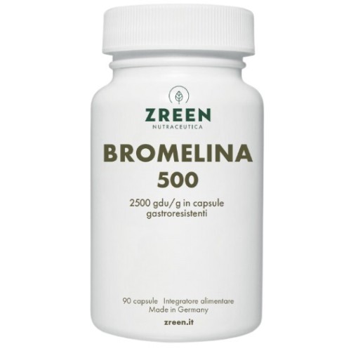 ZREEN Bromelina*500 90Cps ZREEN Bromelina*500 90Cps