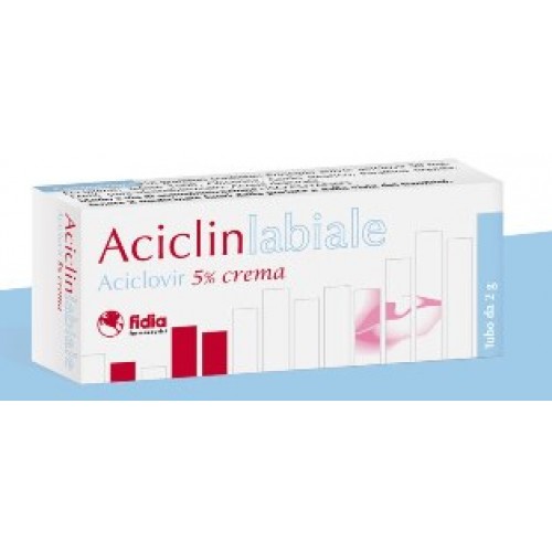 ACICLIN Labiale Crema 5% 2g