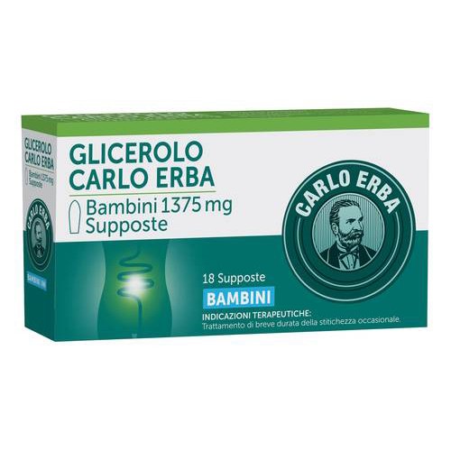 GLICEROLO ERBA  18 Supp.Bamb.
