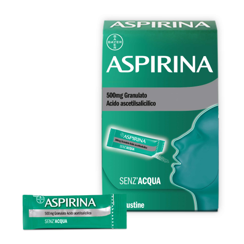 ASPIRINA 10 Buste 500mg