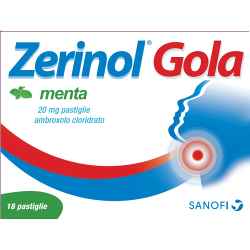 ZERINOL*Gola Menta 18 Past.S/Z