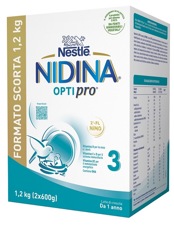 NIDINA 3 Optipro Polv.2x600g