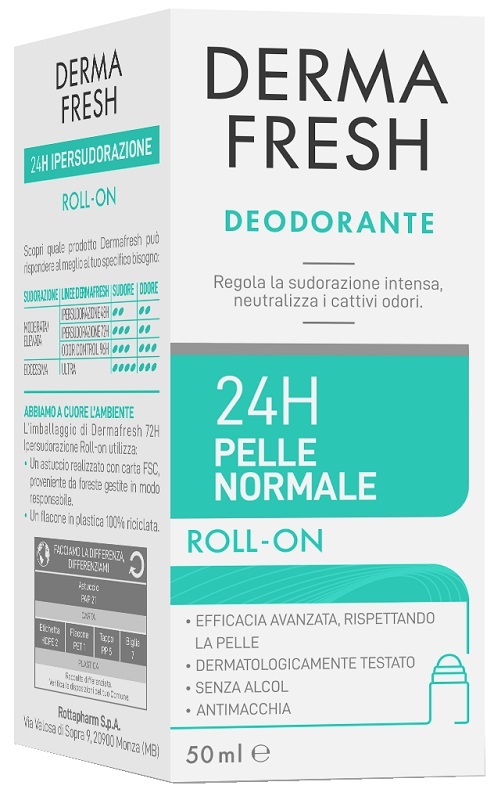 Dermafresh 24h P/norm Roll50ml